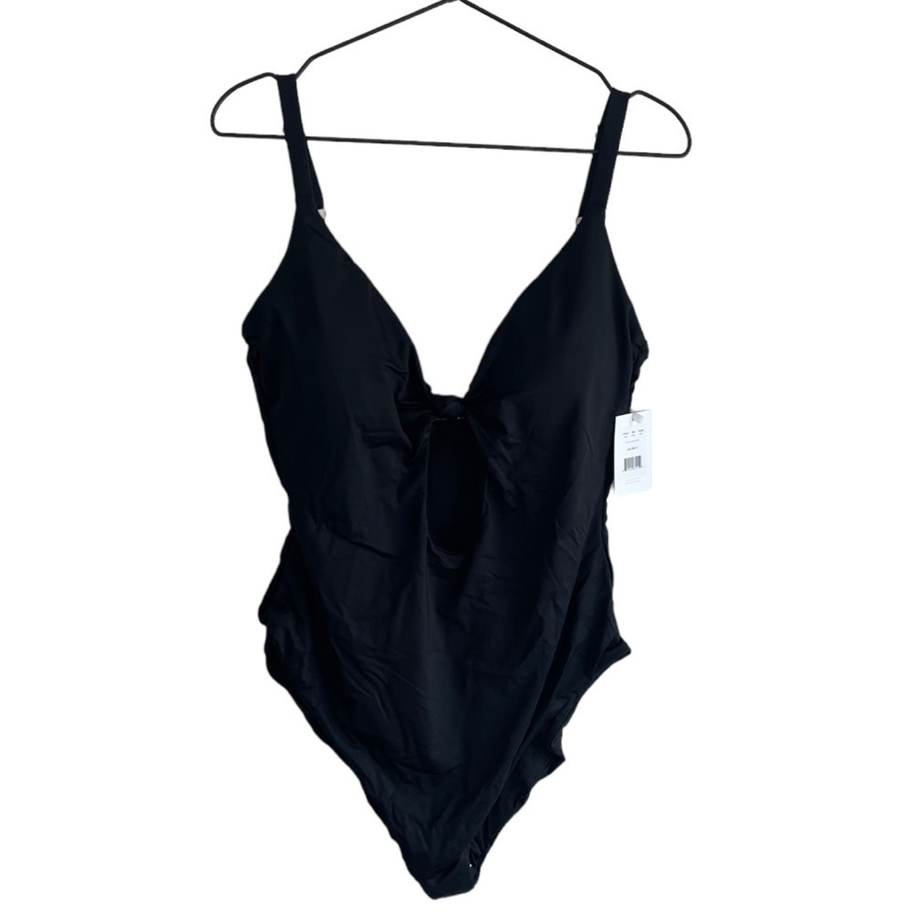 Andie Santorini‎ Cut Out One Piece XXL Black Swimsuit - Picture 3 of 10